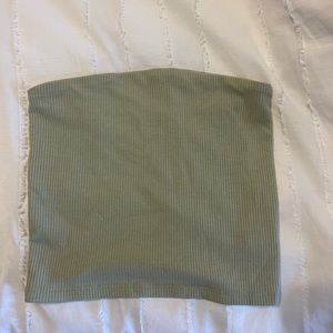 Sage tube top